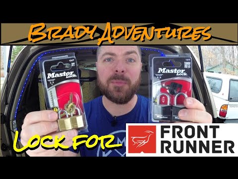 Overland Lock for the Front Runner Pro Table Under Rack Bracket