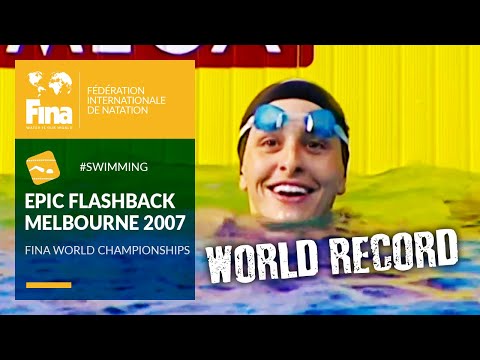 Leila Vaziri's World Record at Melbourne 2007 | FINA World Championships