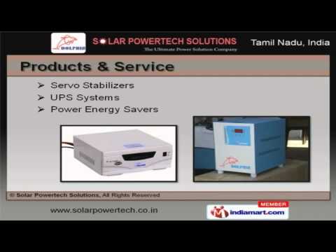 Servo Stabilizers and Solar Charge Controller Manufacturer | Solar ...