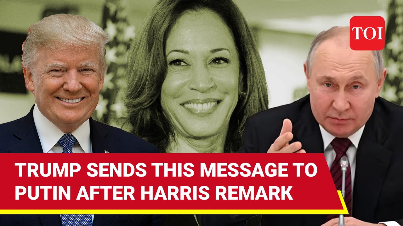 Trump's Special Message For Putin After 'Support Kamala Harris' Remark; 'Well, Your Favour...'