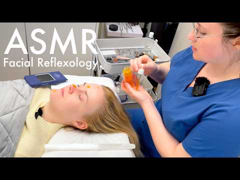 ASMR I Got Facial Reflexology with Skincare & Massage – Pressure‑Point Bliss (Unintentional ASMR)