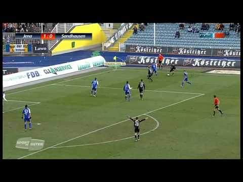 23.Spieltag 3.Liga Saison 10/11 FC Carl Zeiss Jena - Sandhausen