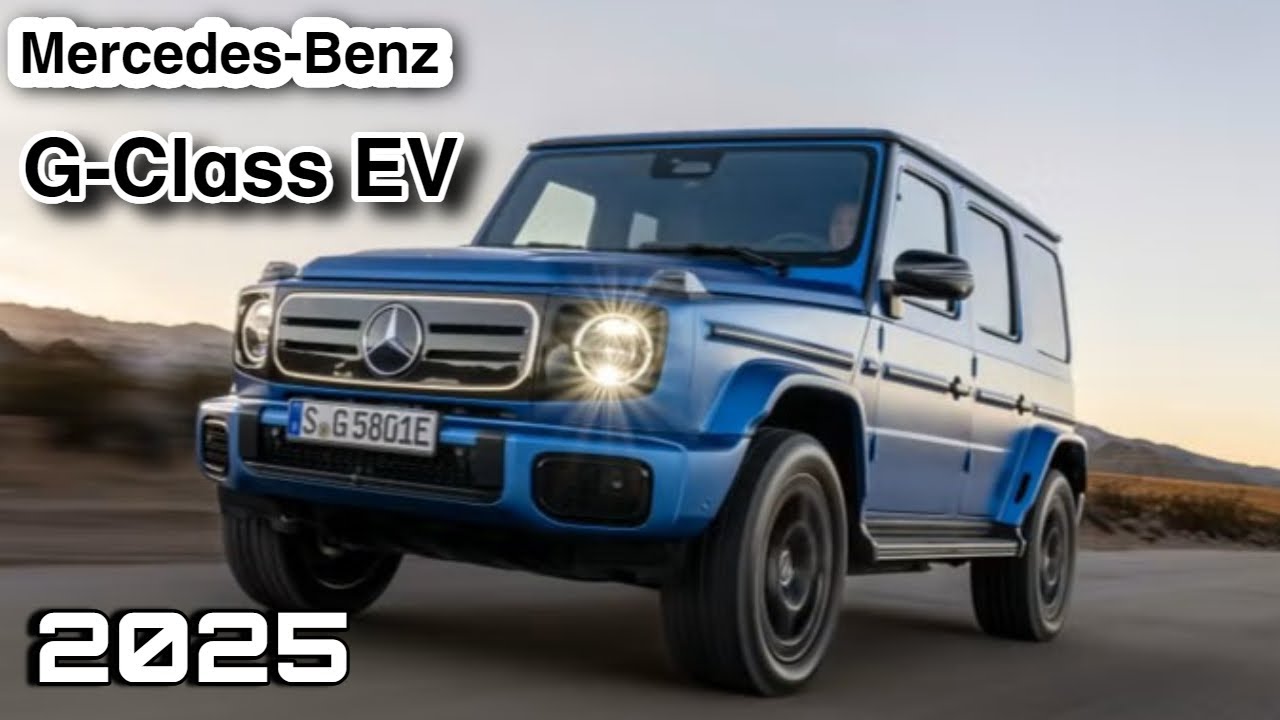 The All new 2025 Mercedes-Benz G-Class EV G580 |Autochannel