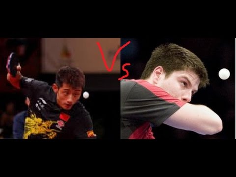 Clash Of The  Backhands II - Zhang Jike Vs Dimitrij Ovtcharov