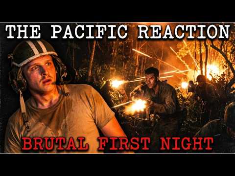 US Army Tanker's FIRST TIME Watching THE PACIFIC Ep. 1 | First Time Reaction - React Like Barry