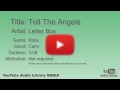 Tell The Angels Letter Box Rock Calm YouTube Audio Library BGM