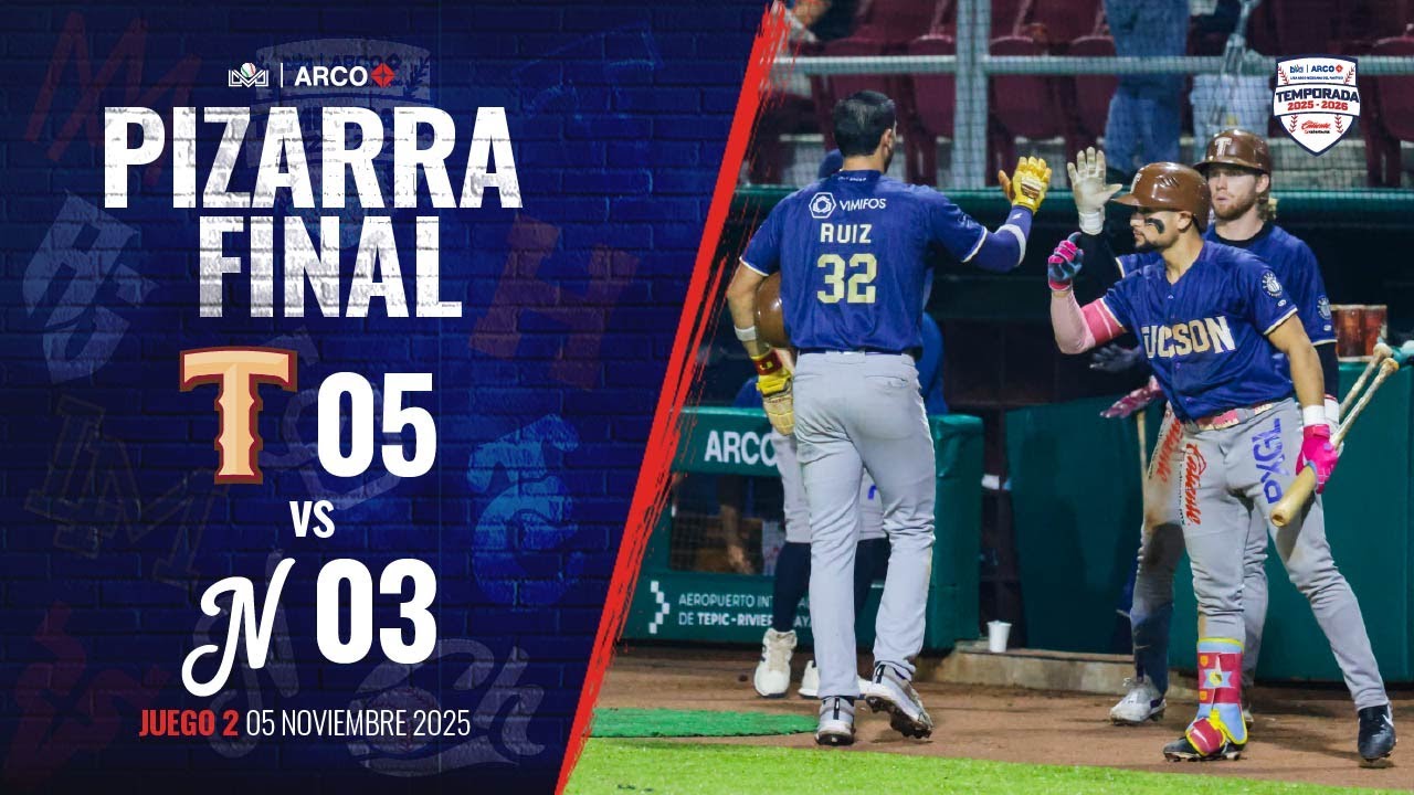 RESUMEN: Tucson Baseball Team vs Jaguares de Nayarit | 5 de noviembre de 2025