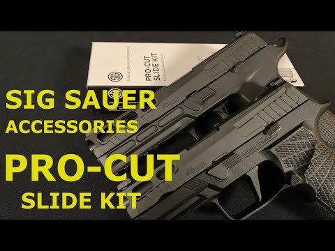 Sig Sauer Accessories ProCut Slides Review \u0026 Unboxing | Concealed Carry Channel
