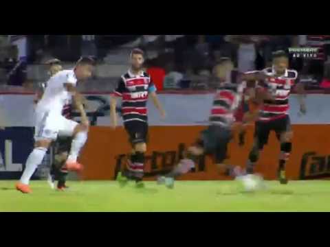 Gol de Felipe Azevedo  - Santa Cruz 0 x 3 Ponte Preta  - 12º Rodada - Brasileirao