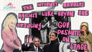 The Internet Revolts Against Luke Bryan For Bringing Gov DeSantis On Stage