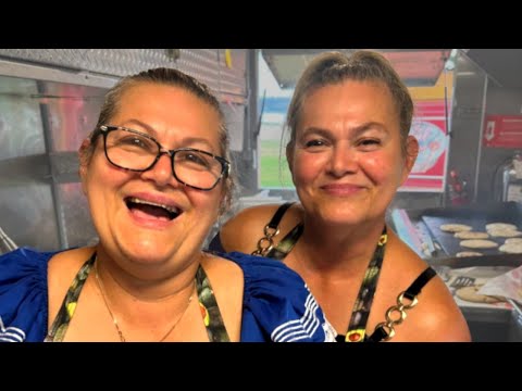 The making of Pupusas, Tacos and Horchata - Pupuseria las Gamelas