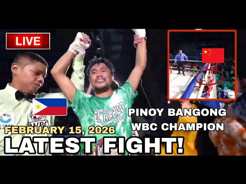 LATEST FIGHT! February 15, 2026 l Pinoy bagong WBC champion sa super flyweight