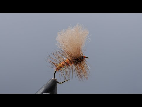 Perhonsidontaa / Fly Tying - Winnie-the-Pooh Dry Fly / Nalle Puh Pintaperho