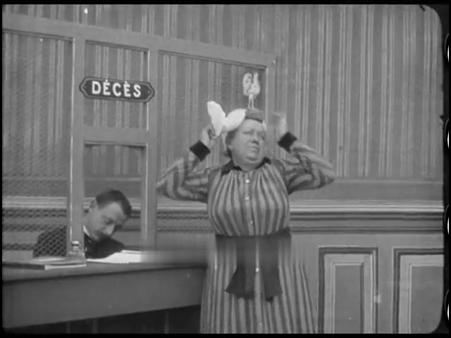Une femme trop pressée (1907) A Woman in Too Much of a Hurry (Pathé)