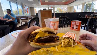 Whataburger - limited time chili cheese burger 🍔 topped with crunchy Frito chips 🤤 POV