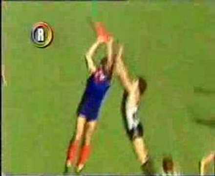 VFL football R 3 1985 Collingwood v Melbourne