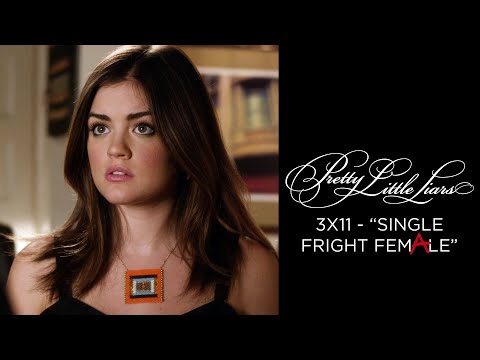 Pretty Little Liars - Ezra Tells Aria He Called Maggie - "Single Fright Female" (3x11)