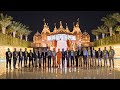 BAPS Hindu Mandir Welcomes Defence Attachés Of Over 20 Nations Abu Dhabi UAE 13 Jan 2025