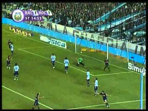 Gol Lucas Viatri a Racing