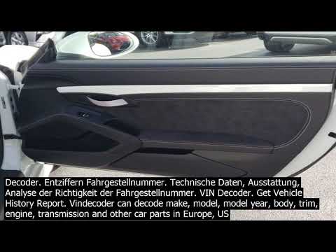 Thumbnail for Check vin code porsche gt last decoded porsche vin numbers  wpcbaxas.  . by Porsche VIN numbers