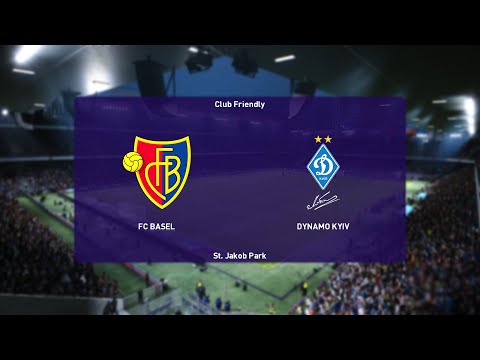 ⚽ FC Basel vs Dynamo Kyiv ⚽ | Club Friendlies (01/07/2021) | PES 2021