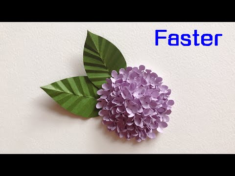 ABC TV | How To Make Hydrangea Cards From Shape Punch (Faster) - Craft Tutorial