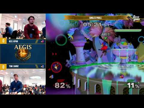Aegis - RCS | KPan (Falco) vs. Gainz (Fox) - SSBM - Singles Pools