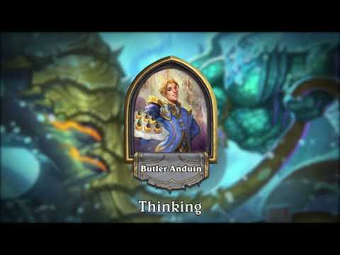 Hearthstone - Butler Anduin Priest Hero Voice Lines