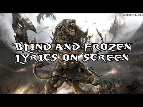 BEAST IN BLACK - BLIND AND FROZEN (LYRICS ON SCREEN)
