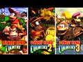 Donkey Kong Country Trilogy All Games 105 Walkthrough No Damage