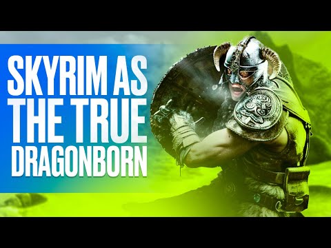 Can you beat Skyrim as the true Dragonborn?