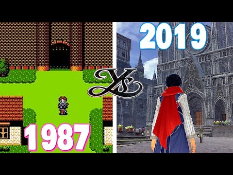 Evolution of Ys Games ( 1987-2019 )