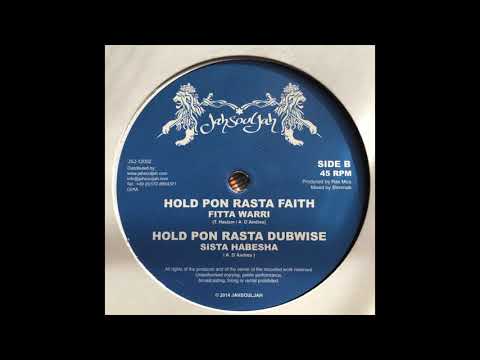 Hold Pon Rasta Dubwise - Sista Habesha (A.D'Andrea) - JahSoulJah JSJ-12002