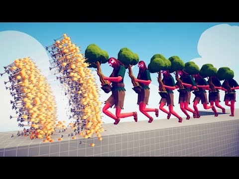 TREE GIANTS vs EVERY GOD - Totally Accurate Battle Simulator TABS
