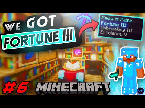 GameOpsy - HOW TO GET THE *BEST* ENCHANTMENTS IN MINECRAFT 1.17 HINDI | Minecraft Survival Hindi Gameplay #6