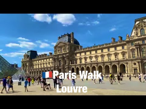 🇫🇷Paris Walk   Louvre