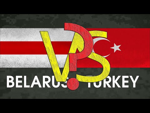 Belarus vs Turkey Military Comparison August 2020