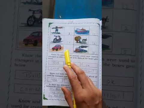 Class 4 Ncret Lesson 15 Evs Transportation and Communication