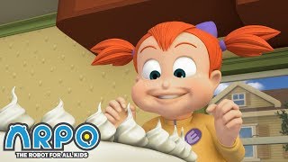 누구를 위한 케이크인가! ・ 재미있는 어린이 만화! ・ 로봇알포 Arpo The Robot