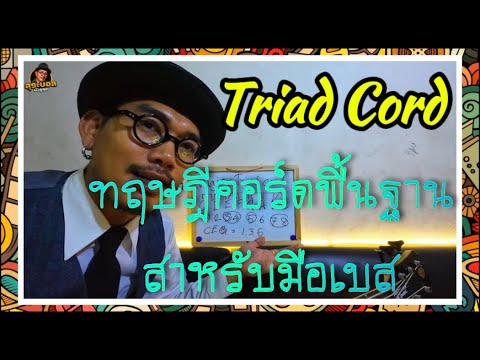 Triad chord theory: Basic chord theory for bass players EP.5 #talkingbasswithsuraball #basslesson...
