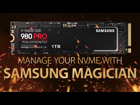 Benchmark your NVME SSD with Samsung Magician