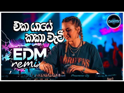 එක යායේ කකා වැටී | Eka Yaye Kaka Wati EDM Remix – Sinhala Electronic Version 2025 | Sinhala remix