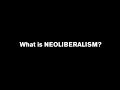 Professor Noam Chomsky explains Neoliberalism: Policies that put profit Over People.