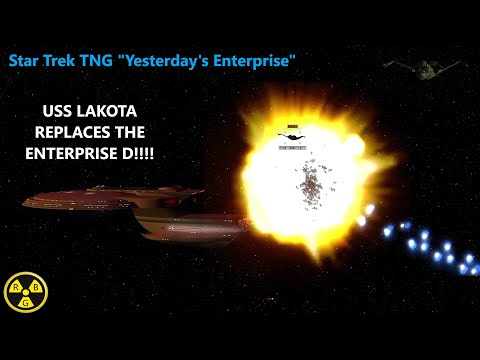 Yesterdays Enterprise BUT USS LAKOTA Instead Of Enterprise D! | Star Trek Ships | Bridge Commander |