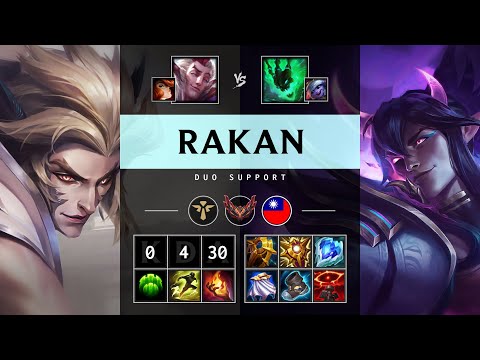 Rakan Support vs Thresh - TW Grandmaster Patch 25.06