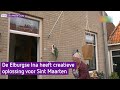 Geen Sint Maarten? 'Dacht het niet', zei Ina en dus bedacht ze iets unieks