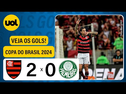 FLAMENGO 2 X 0 PALMEIRAS - COPA DO BRASIL 2024; VEJA OS GOLS