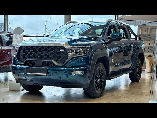 video of Foton TUNLAND V9 4X4 ZF Automatic Pickup for Africa