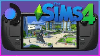 Steam Deck Gameplay - The Sims 4 - Steam OS