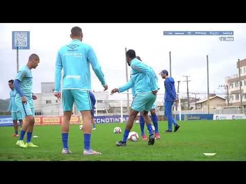 TV Avaí | Imagens do aquecimento 14.10.2021